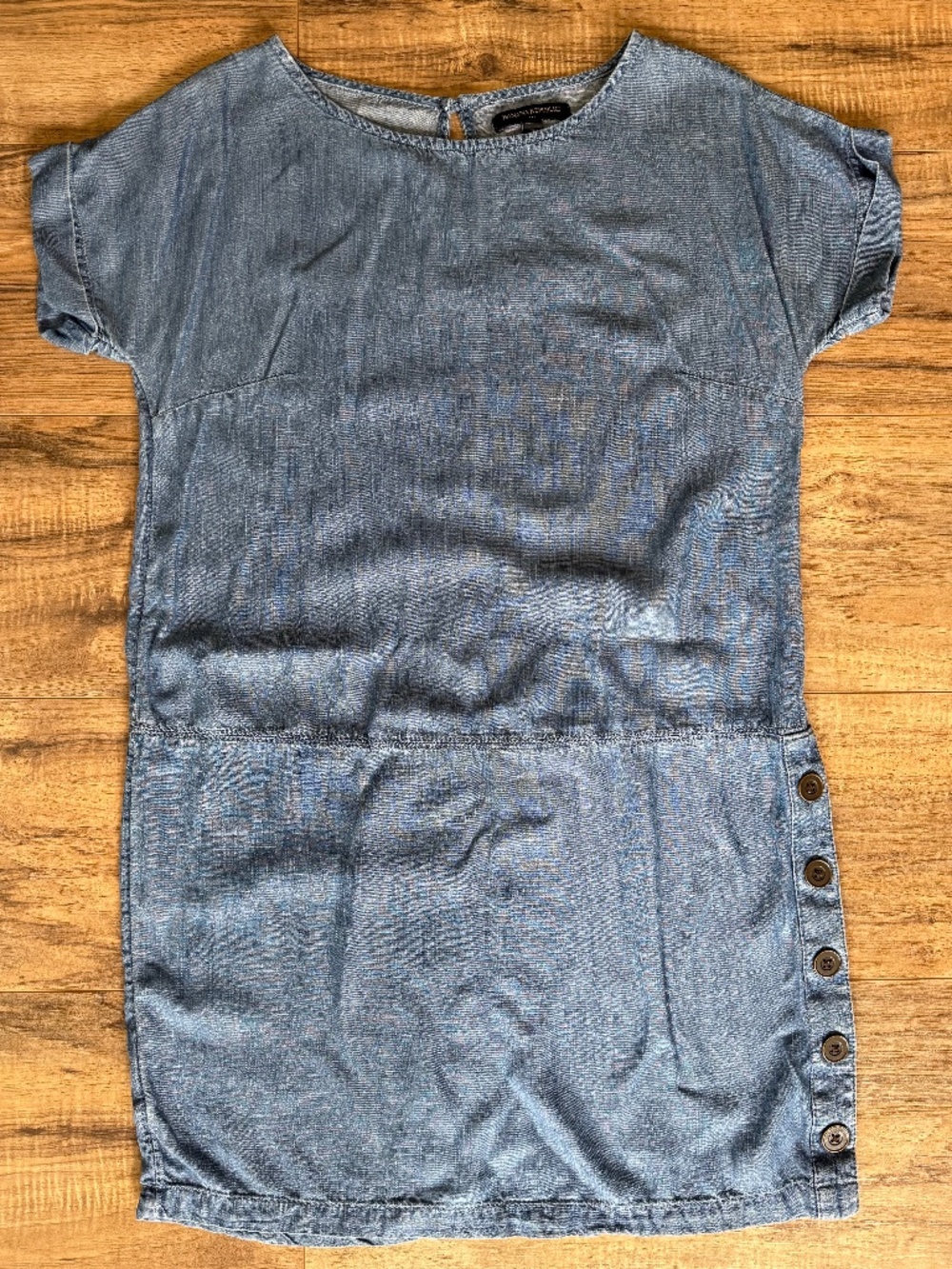 Banana Republic Chambray Denim Shift Dress